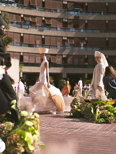 ROKSANDA RUNWAY FLORALS, The Barbican